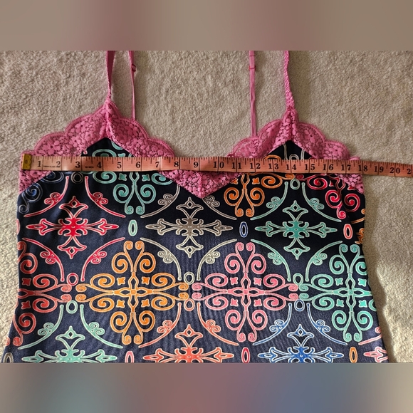 Josie Natori Multicolor Cami Top - Picture 5 of 9